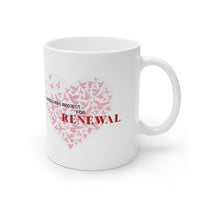 Caregivers Project White Ceramic Mug, 11oz and 15oz