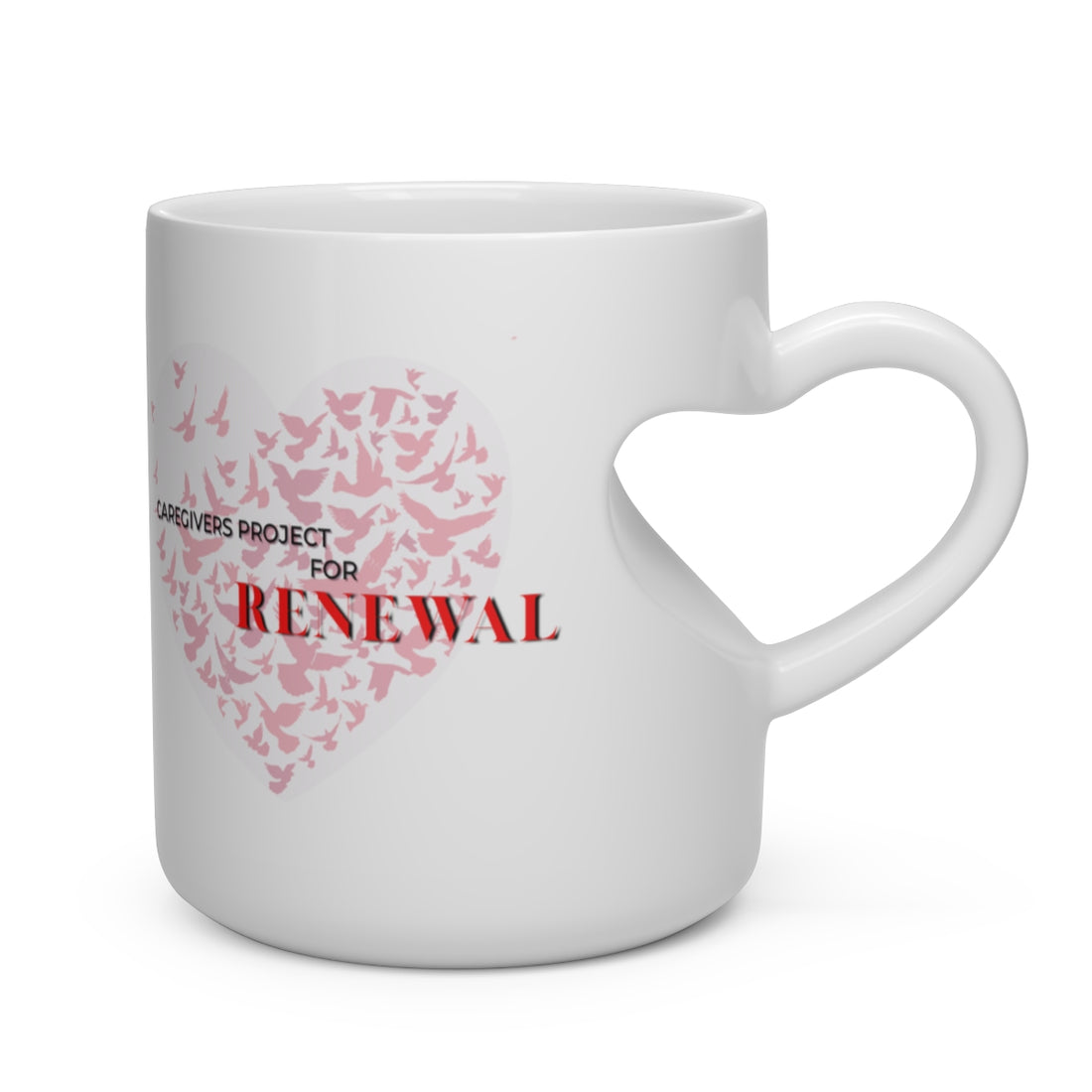 Renewal Heart Shape Mug