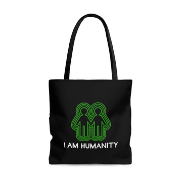 Tote Bag - I am Humanity Green